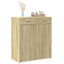 skænk 80x42,5x93 cm konstrueret træ sonoma-eg