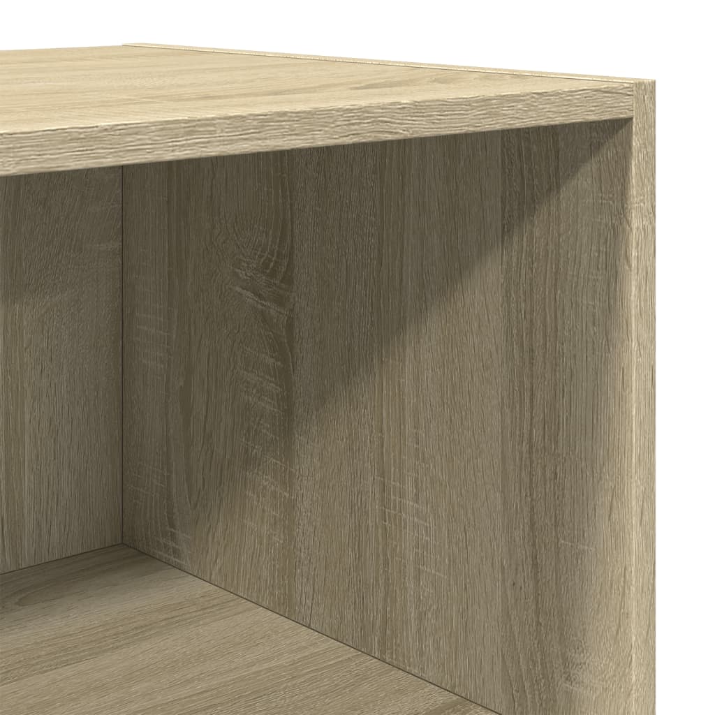 reol 45x41x185 cm konstrueret træ sonoma-eg