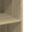 reol 70x41x185 cm konstrueret træ sonoma-eg