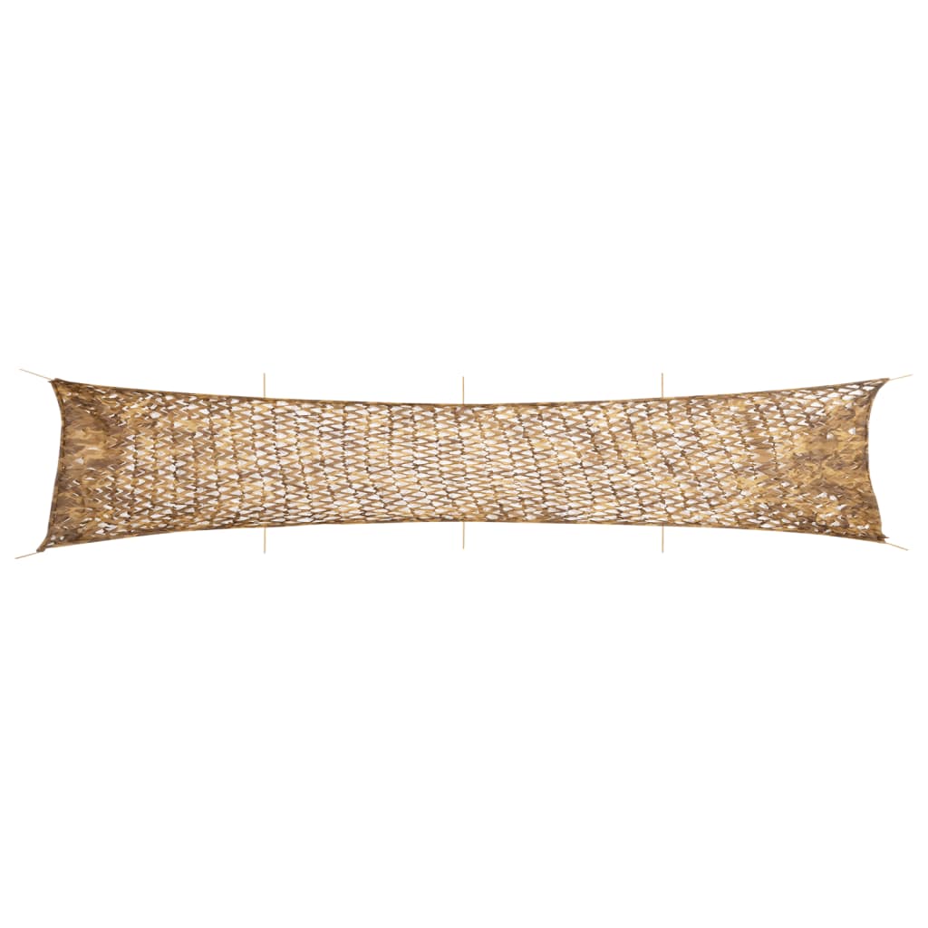camouflagenet 312x140 cm med opbevaringspose sandfarvet billede