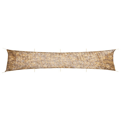 camouflagenet 312x140 cm med opbevaringspose sandfarvet