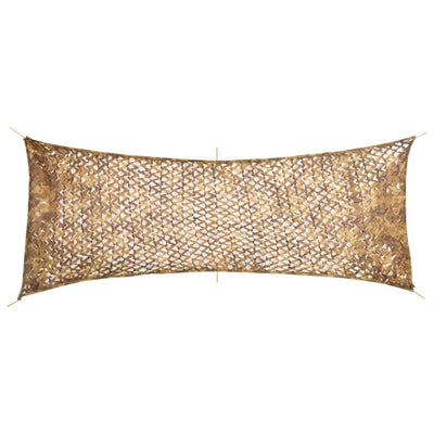 camouflagenet 525x205 cm med opbevaringspose sandfarvet