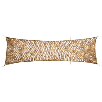 camouflagenet 753x199 cm med opbevaringspose sandfarvet
