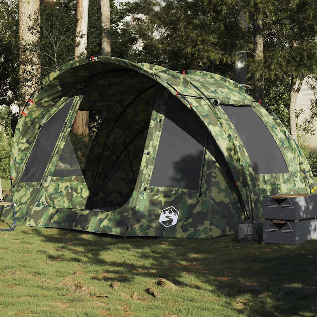 2-personers fisketelt vandtæt camouflage billede