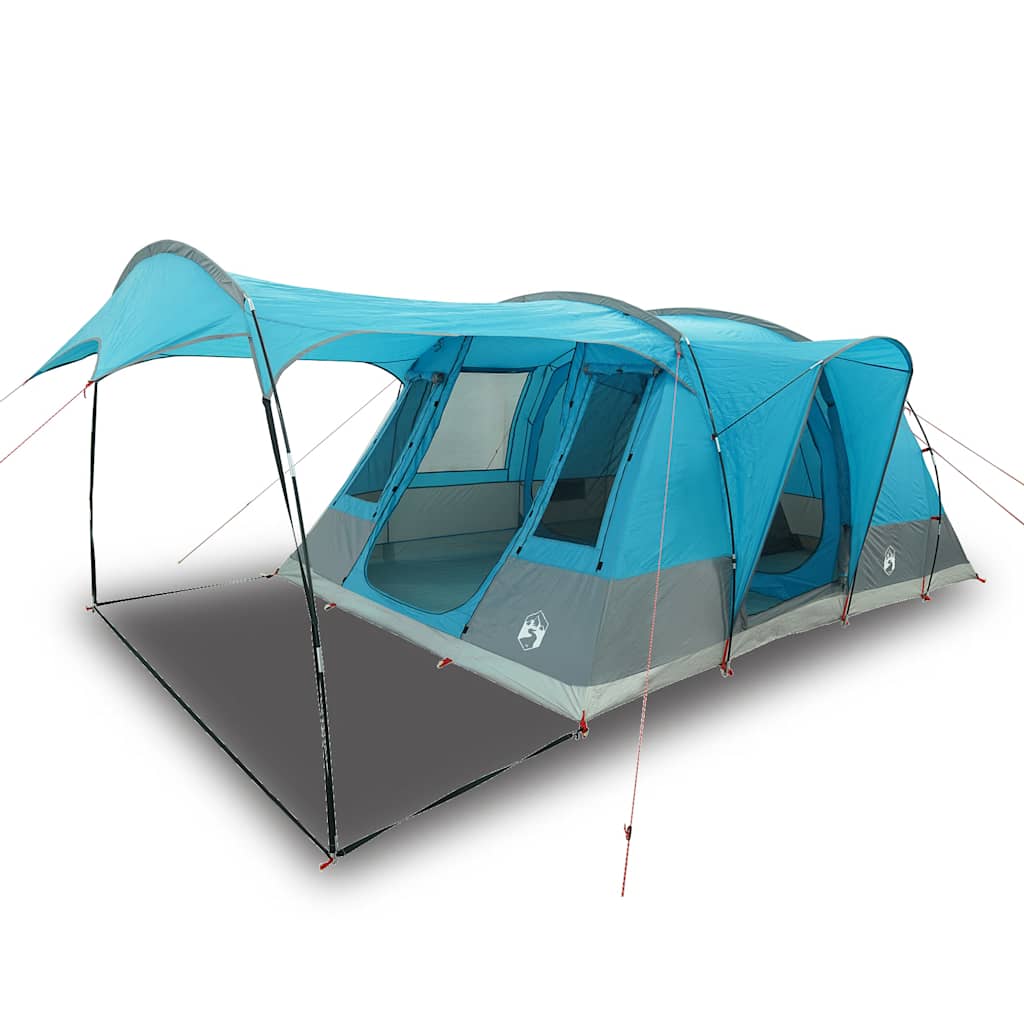 5-personers campingtelt vandtæt blå