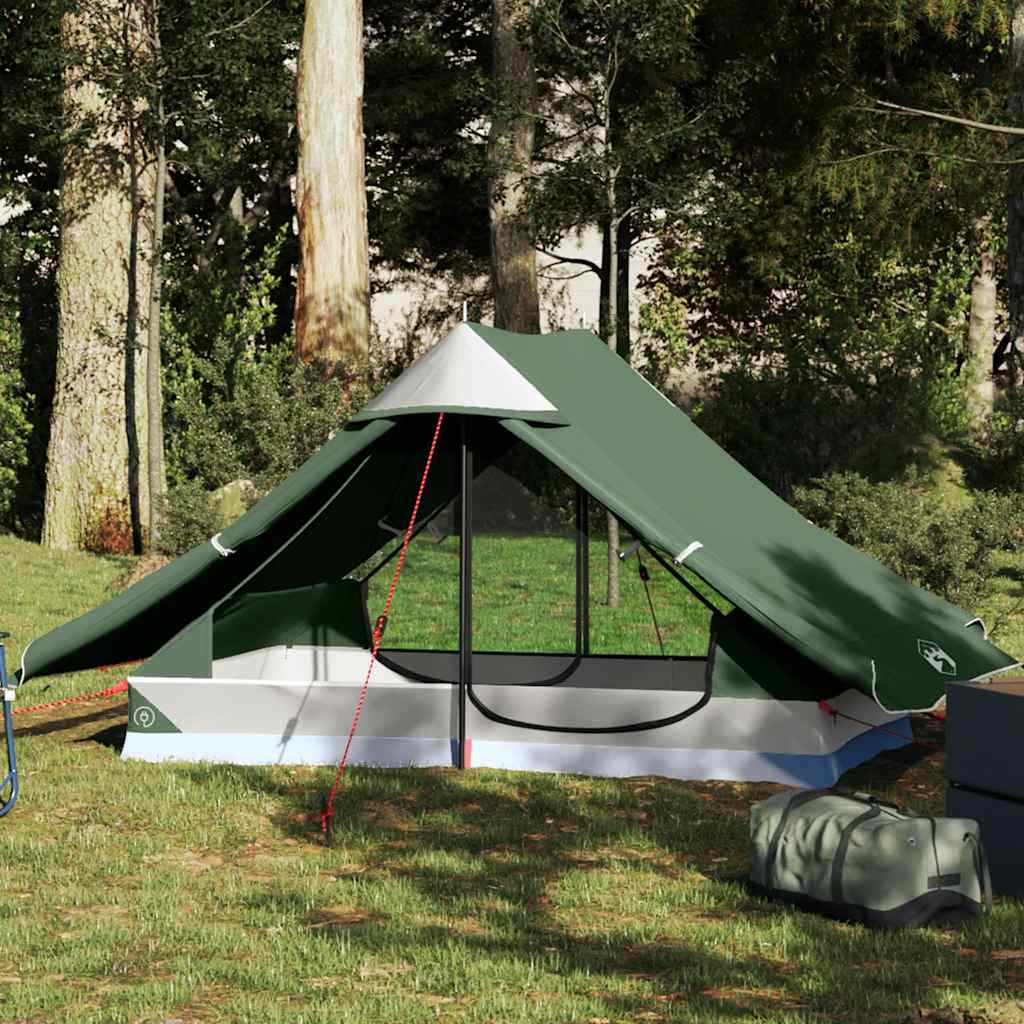2-personers campingtelt - vandafvisende, grøn