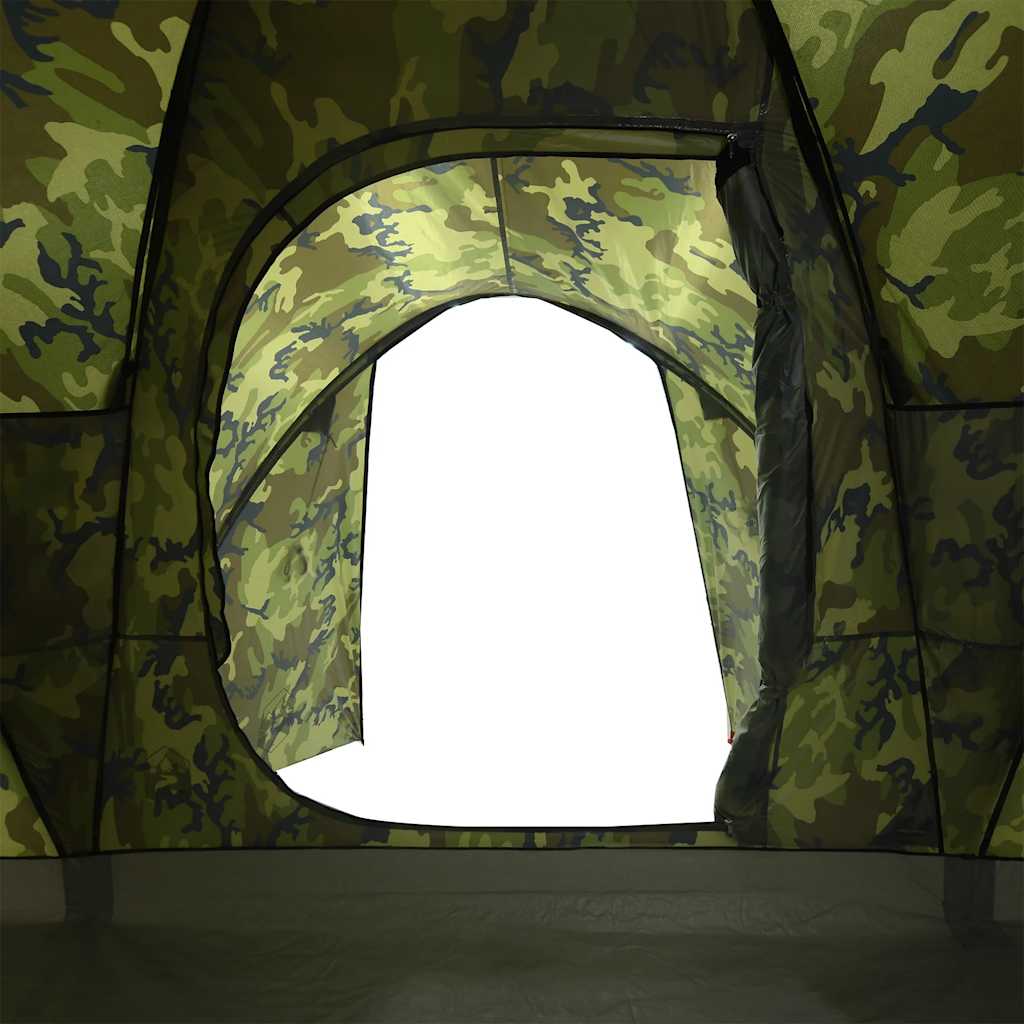 6-personers kuppeltelt vandtæt camouflage