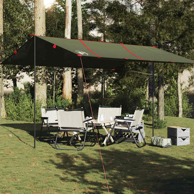 tarp 451x420 cm vandtæt olivengrøn
