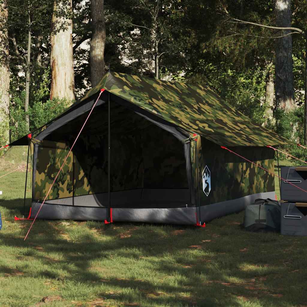 2-personers campingtelt vandtæt camouflage billede