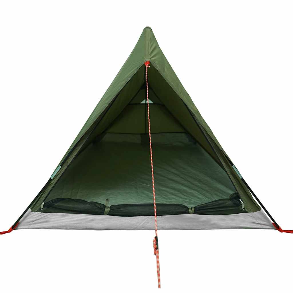 2-personers campingtelt vandtæt olivengrøn