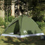 2-personers campingtelt vandtæt kuppel olivengrøn