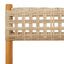 bistrosæt 3 dele polyrattan og massivt træ beige
