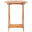 bistrosæt 3 dele polyrattan og massivt træ beige