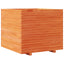 plantekasse 80x80x72 cm massivt fyrretræ gyldenbrun