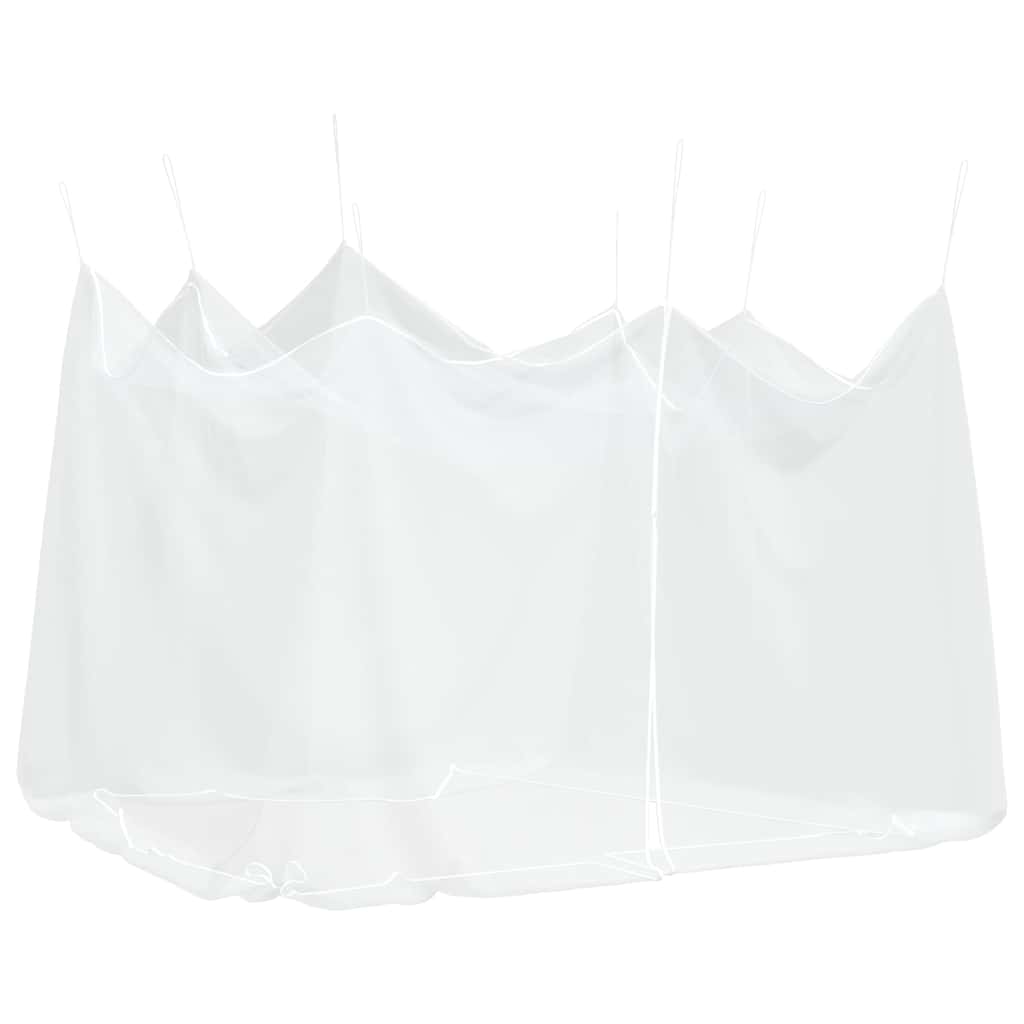 myggenet til udendørs brug 220 mesh hvid 300x300x250 cm billede