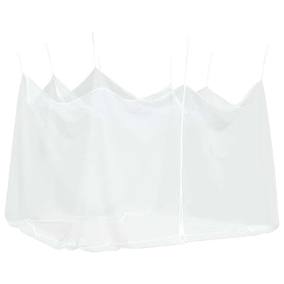 myggenet til udendørs brug 220 mesh hvid 300x300x250 cm