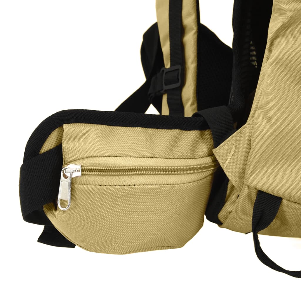 vandretaske 80 l oxfordstof kakifarve