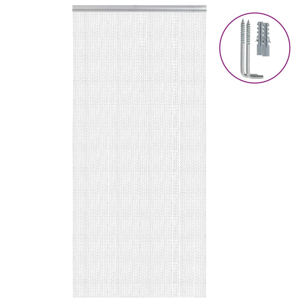 insektskærm til dør 100x226 cm aluminium