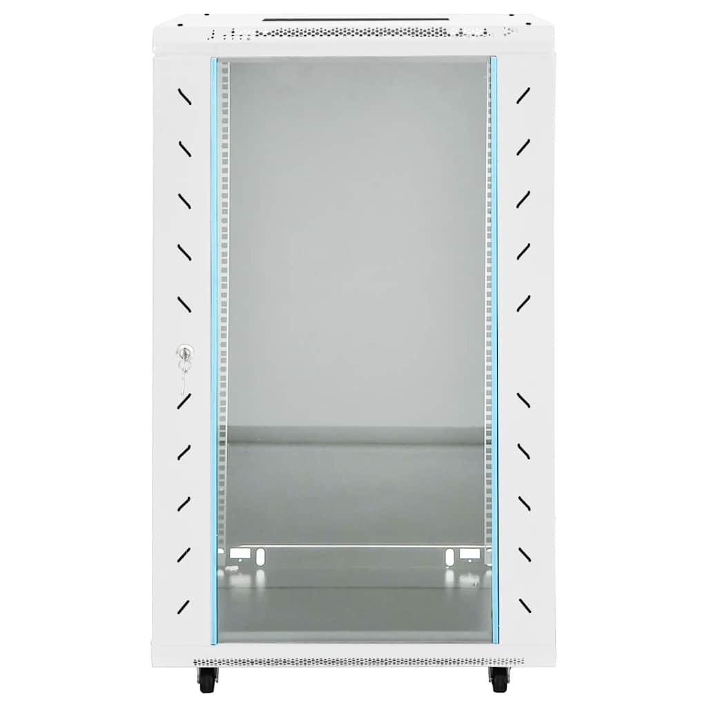 netværksskab med drejelige fødder 18U 19" IP20 60x60x100 cm