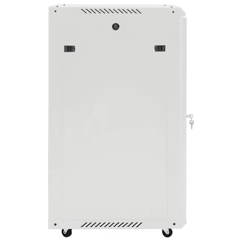netværksskab med drejelige fødder 18U 19" IP20 60x60x100 cm