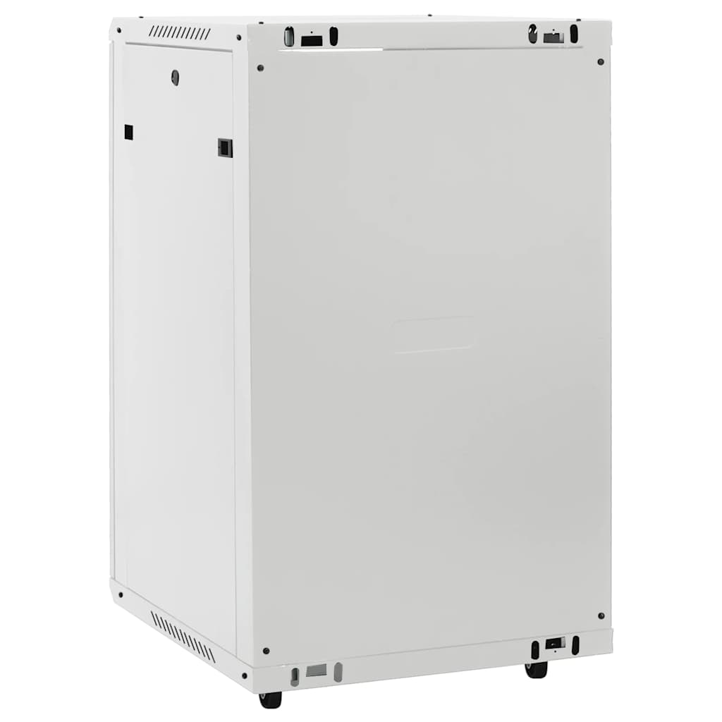 netværksskab med drejelige fødder 18U 19" IP20 60x60x100 cm