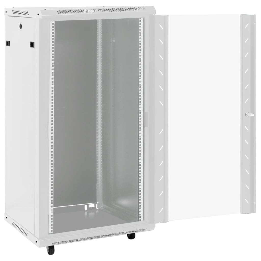 netværksskab med drejelige fødder 22U 19" IP20 60x60x120 cm