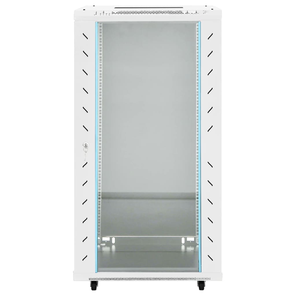 netværksskab med drejelige fødder 22U 19" IP20 60x60x120 cm