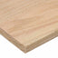 trappemåtter 4 stk ubehandlet 80x25x2 cm massivt egetræ