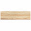 trappemåtter 4 stk ubehandlet 90x25x2 cm massivt egetræ