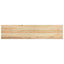 trappemåtter 4 stk ubehandlet 110x30x2 cm massivt egetræ