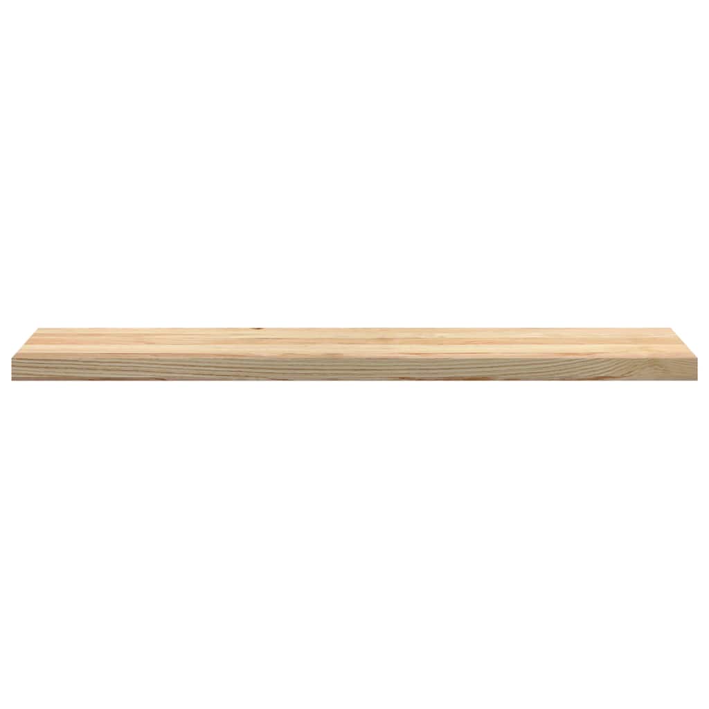 trappemåtter 4 stk ubehandlet 120x30x2 cm massivt egetræ
