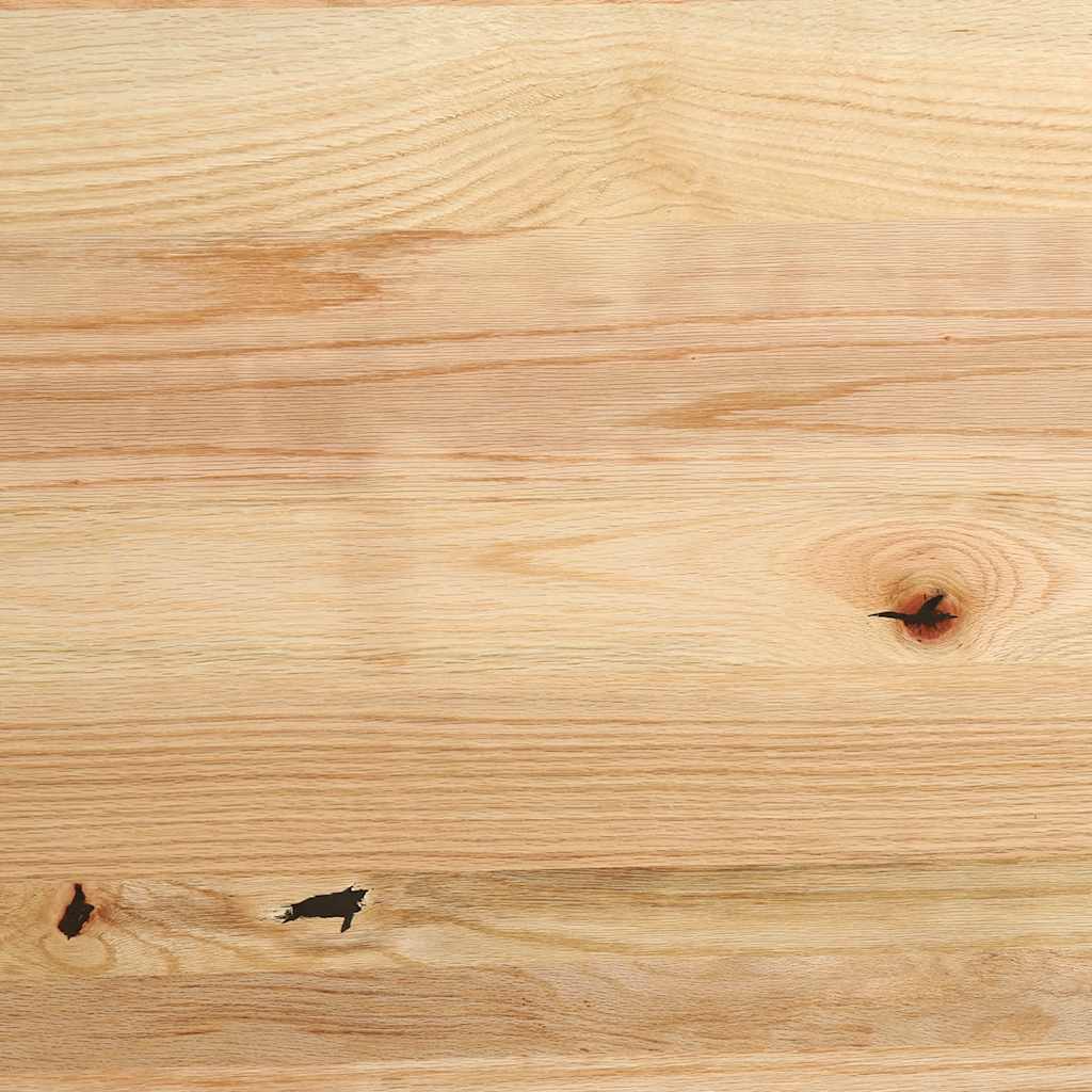 trappemåtter 8 stk ubehandlet 90x25x2 cm massivt egetræ