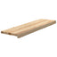 trappemåtter 8 stk ubehandlet 90x30x2 cm massivt egetræ