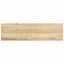 trappemåtter 12 stk ubehandlet 90x25x2 cm massivt egetræ