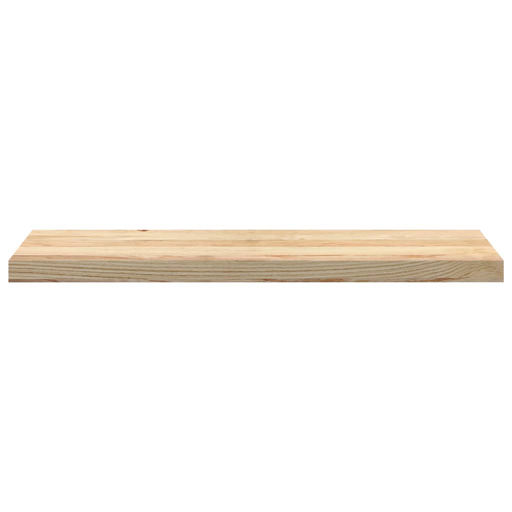 trappemåtter 12 stk ubehandlet 90x25x2 cm massivt egetræ