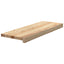 trappemåtter 12 stk ubehandlet 70x30x2 cm massivt egetræ