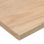 trappemåtter 12 stk ubehandlet 100x30x2 cm massivt egetræ