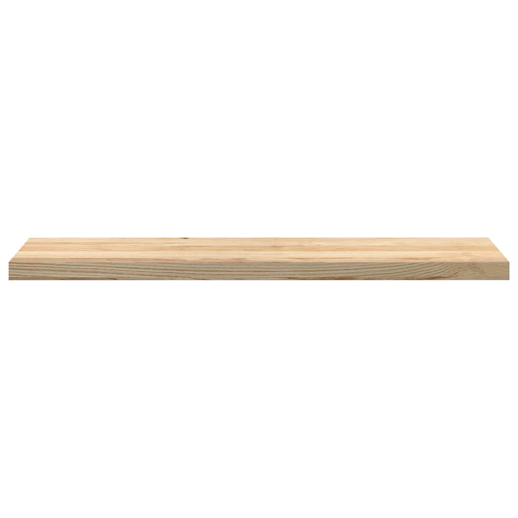 trappemåtter 12 stk ubehandlet 110x30x2 cm massivt egetræ