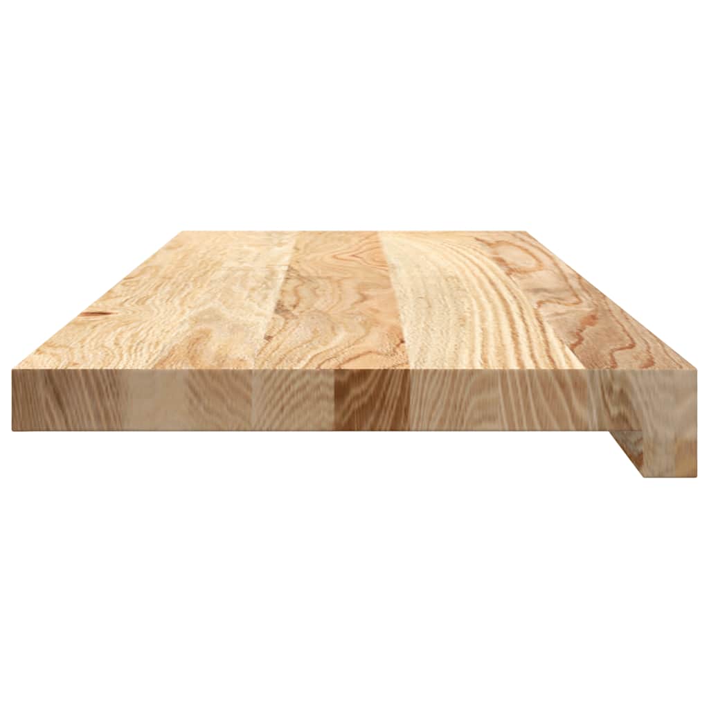 trappemåtter 16 stk ubehandlet 70x25x2 cm massivt egetræ