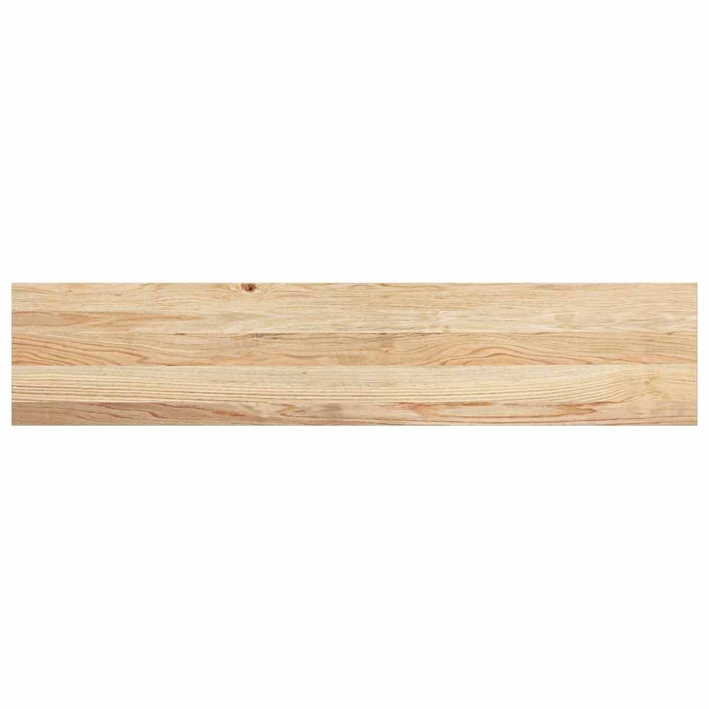 trappemåtter 16 stk ubehandlet 120x25x2 cm massivt egetræ