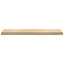 trappemåtter 16 stk ubehandlet 100x30x2 cm massivt egetræ