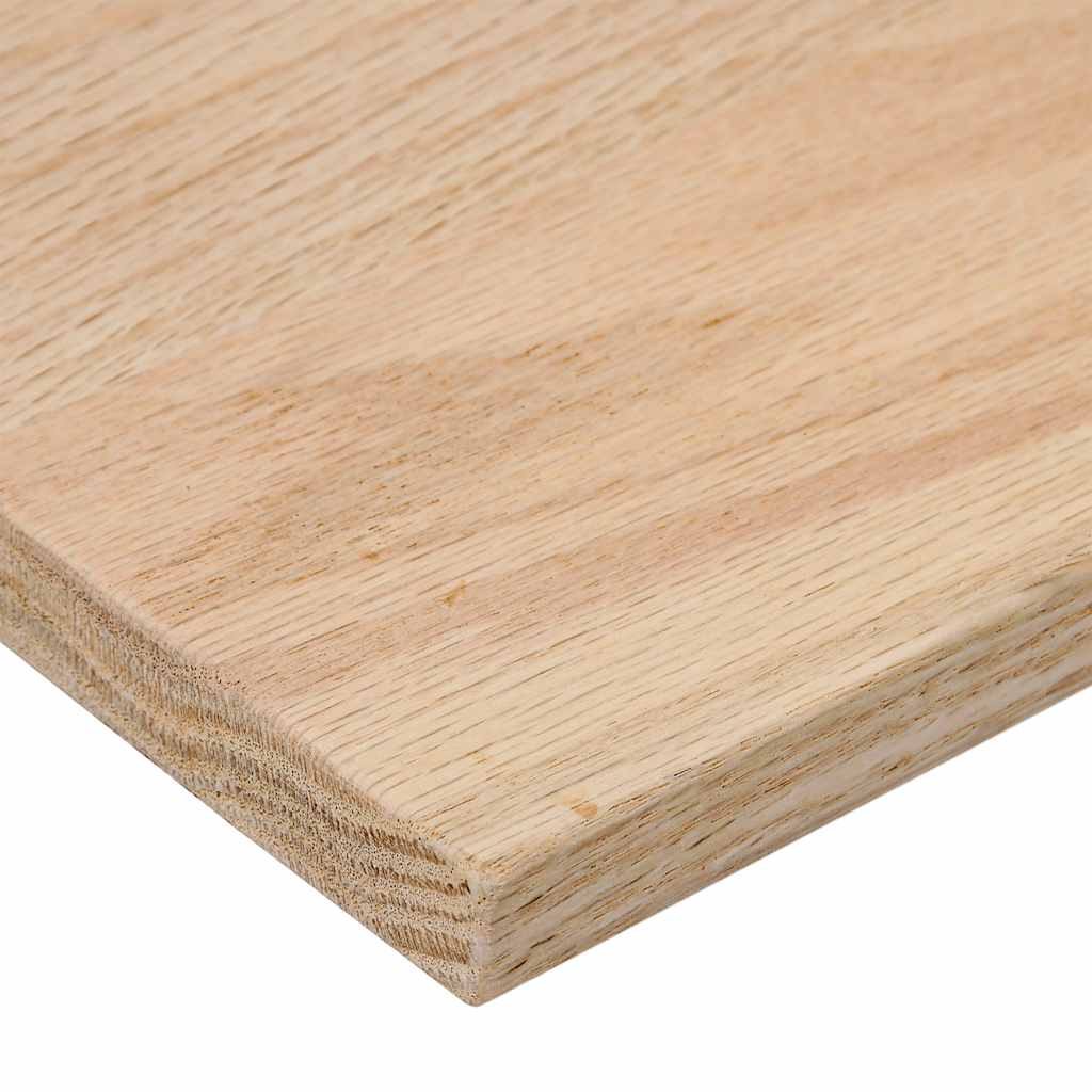 trappemåtter 20 stk ubehandlet 100x25x2 cm massivt egetræ