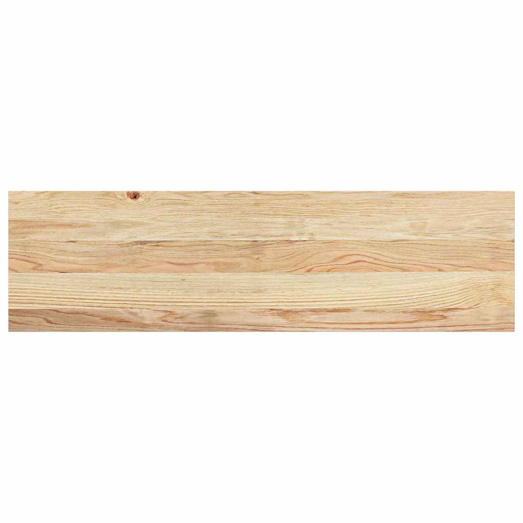 trappemåtter 20 stk ubehandlet 90x30x2 cm massivt egetræ
