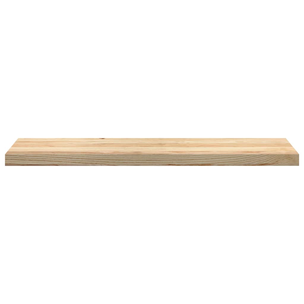 trappemåtter 20 stk ubehandlet 100x30x2 cm massivt egetræ