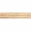 trappemåtter 20 stk ubehandlet 120x30x2 cm massivt egetræ