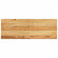 trappemåtter 4 stk lysebrun 70x25x2 cm massivt egetræ