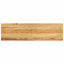 trappemåtter 20 stk. lysebrun 90x30x2 cm massivt egetræ