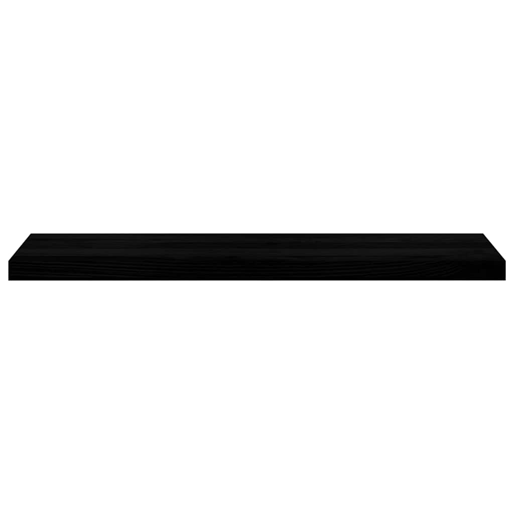 trappemåtter 4 stk. brunsort 100x25x2 cm massivt egetræ