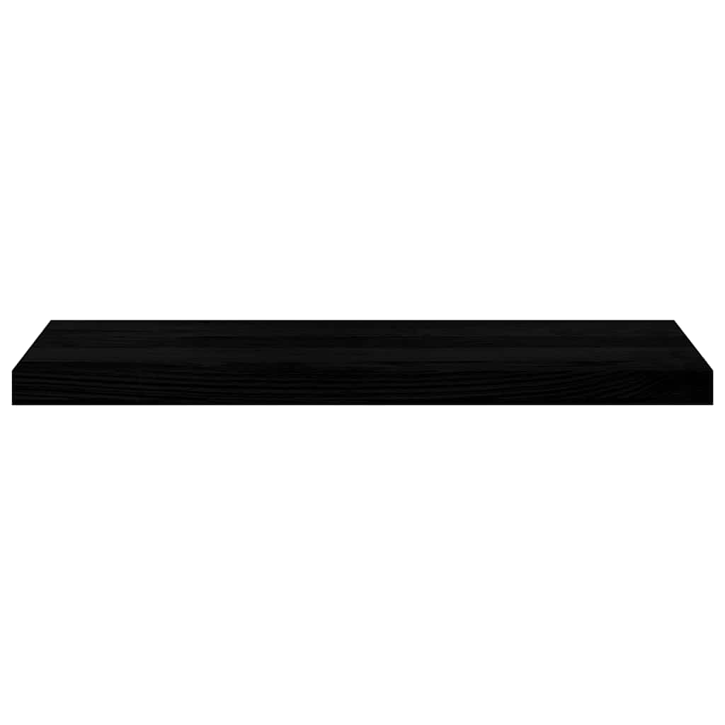 trappemåtter 4 stk. brunsort 80x30x2 cm massivt egetræ