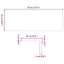 trappemåtter 12 stk. brunsort 70x25x2 cm massivt egetræ